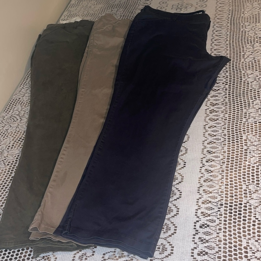 Lee Chinos-3pair listed for $50,